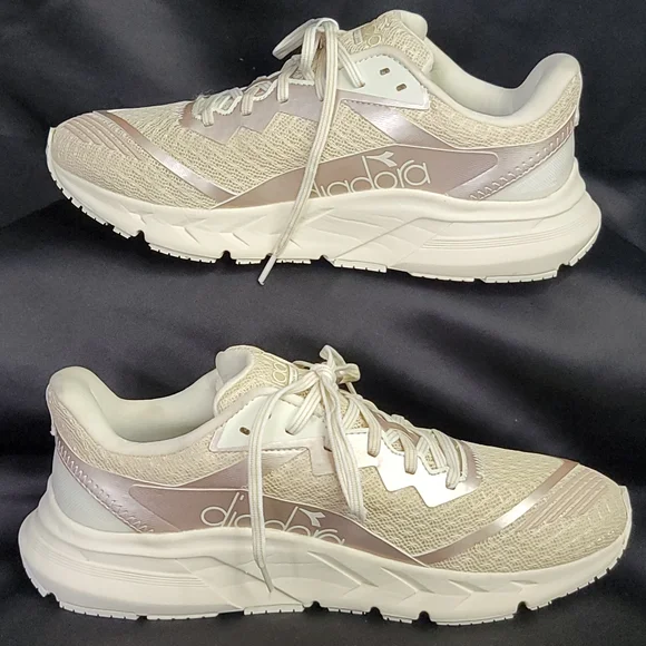 Diadora Womens Mythos Blushield Hip 5 Knit Trainers Running Shoes  Size 10.5 - Picture 2 of 7